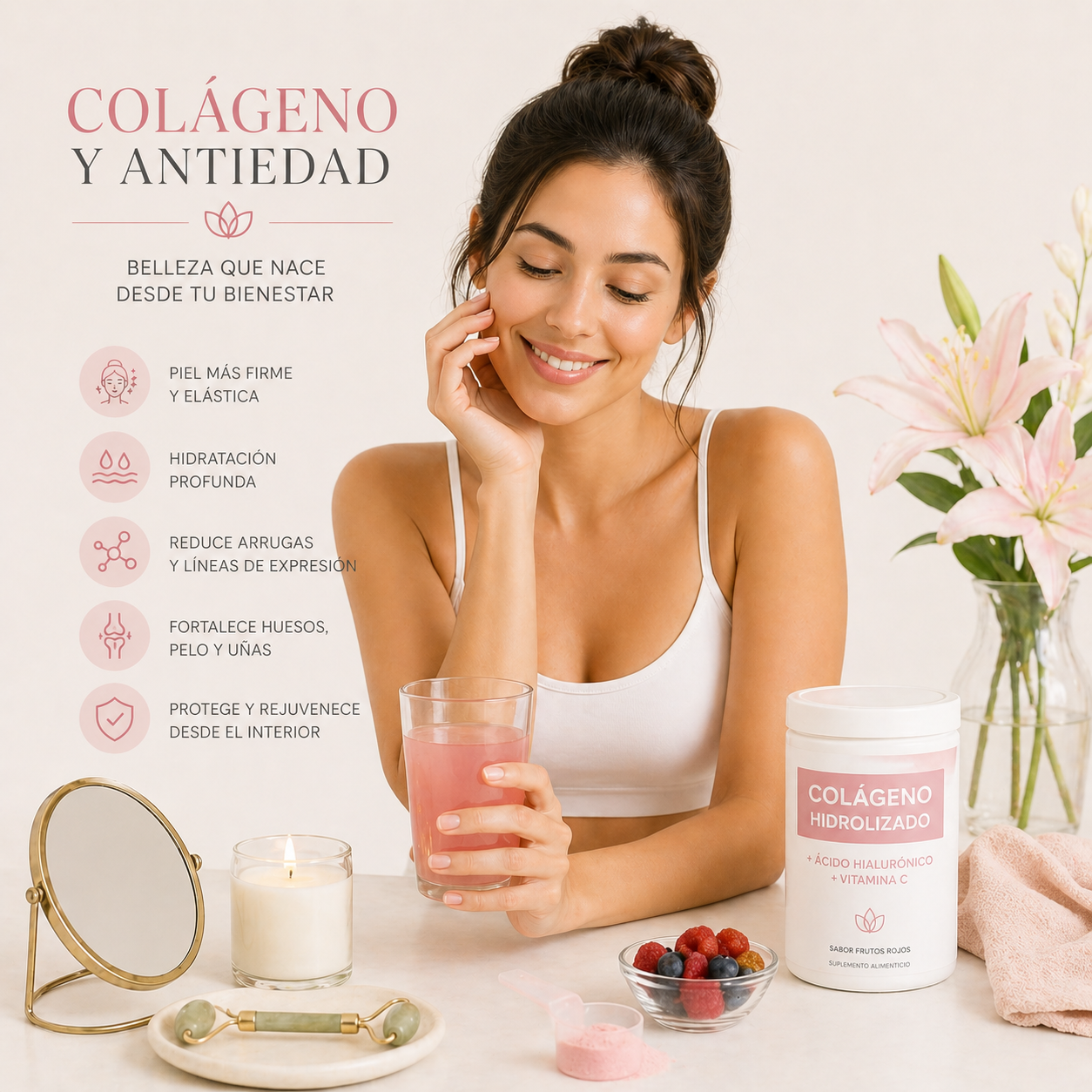 Colágeno y antiedad